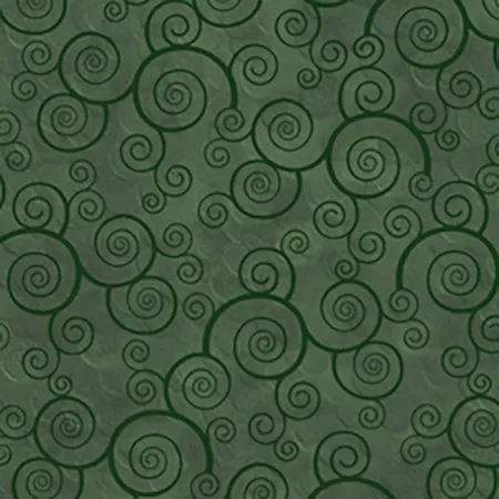 Green Swirl (Dark) Fabric - Actual Image.webp
