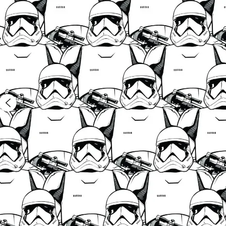 White Star Wars Trooper Fabric - Actual Image.webp