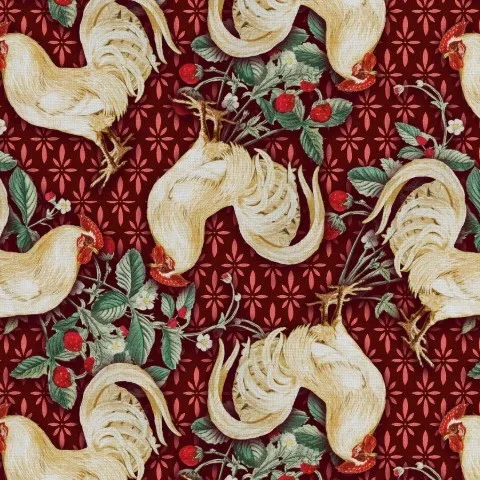 Red Rooster Fabric - Actual Image.webp