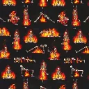 Black Hot Yoga Fabric - Actual Image.webp