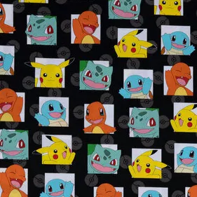 Black Pokemon Fabric - Actual Image.webp