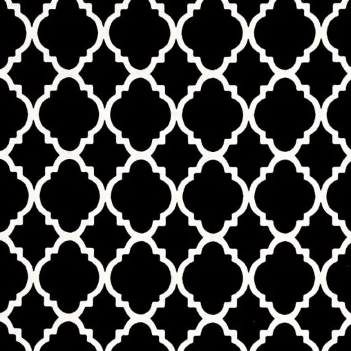 Black Quarter Foil Fabric - Actual Image.webp