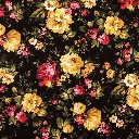 Black Rose Floral Fabric - Actual Image.webp