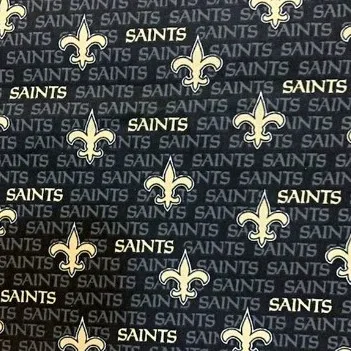 Black Saints Mini Fabric - Actual Image.webp