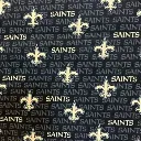 Black Saints Mini Fabric - Actual Image.webp