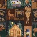 Brown Moose Lake Fabric - Actual Image.webp