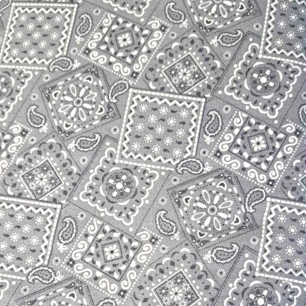 Gray Bandana (Light) Fabric - Actual Image.webp