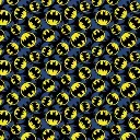 Blue Batman Mini Fabric - Actual Image.webp