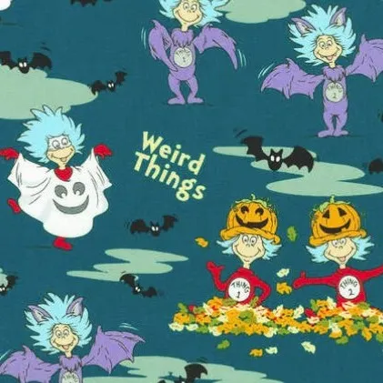 Blue Dr Seuss Fabric - Actual Image.webp