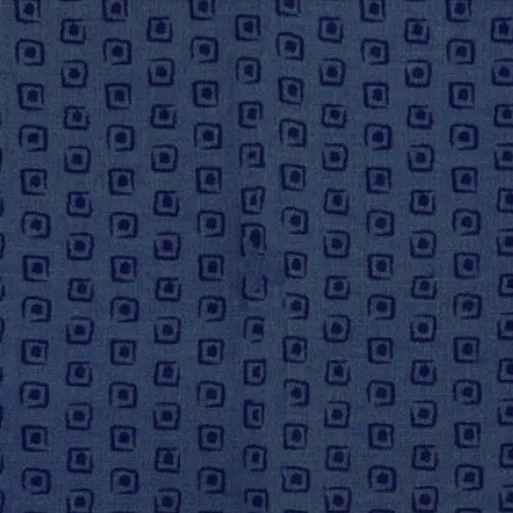 Blue Geometric Mark (Dark) Fabric - Actual Image.webp