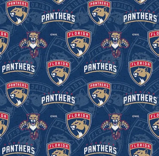Blue Florida Panthers Fabric - Actual Image.webp