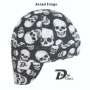 Black Smiley Skull Welding Cap