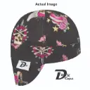 Black Skull Heart Sword Welding Cap