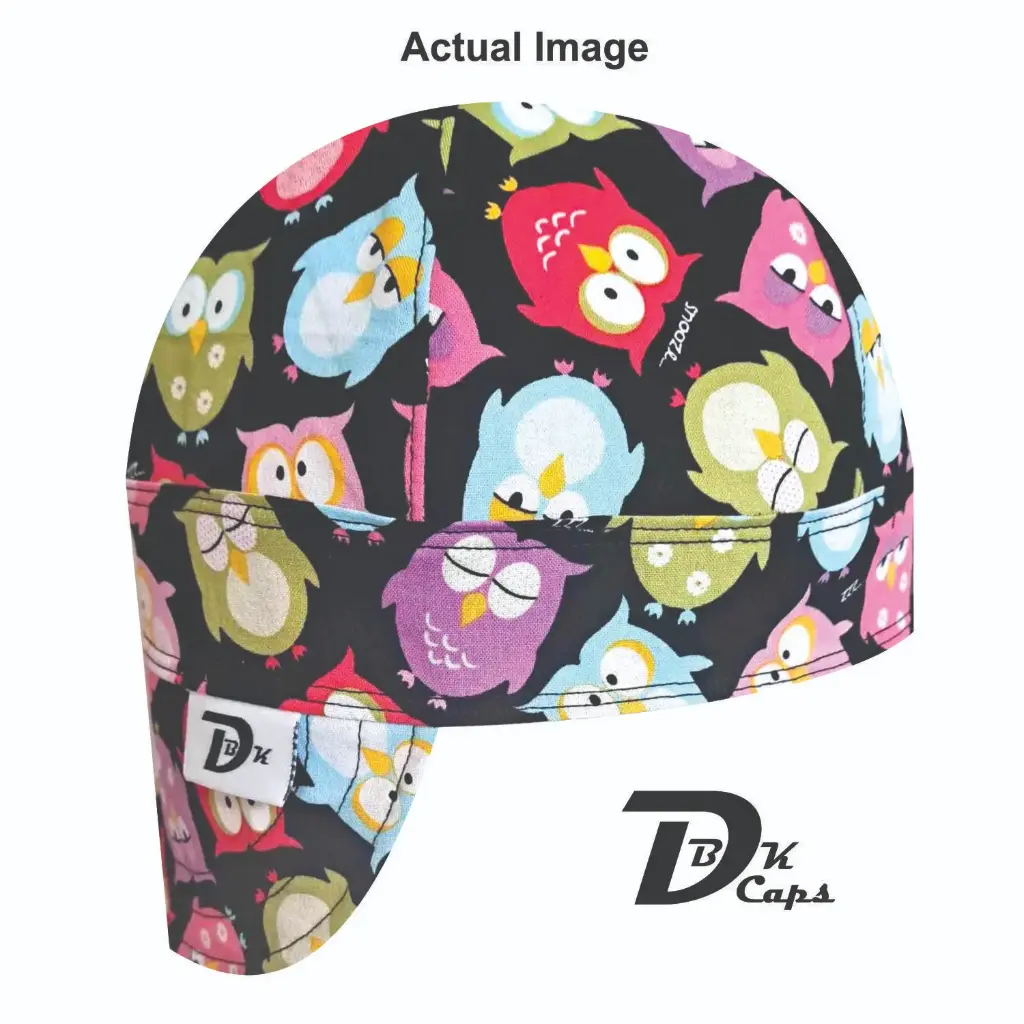 Black Owl Welding Cap