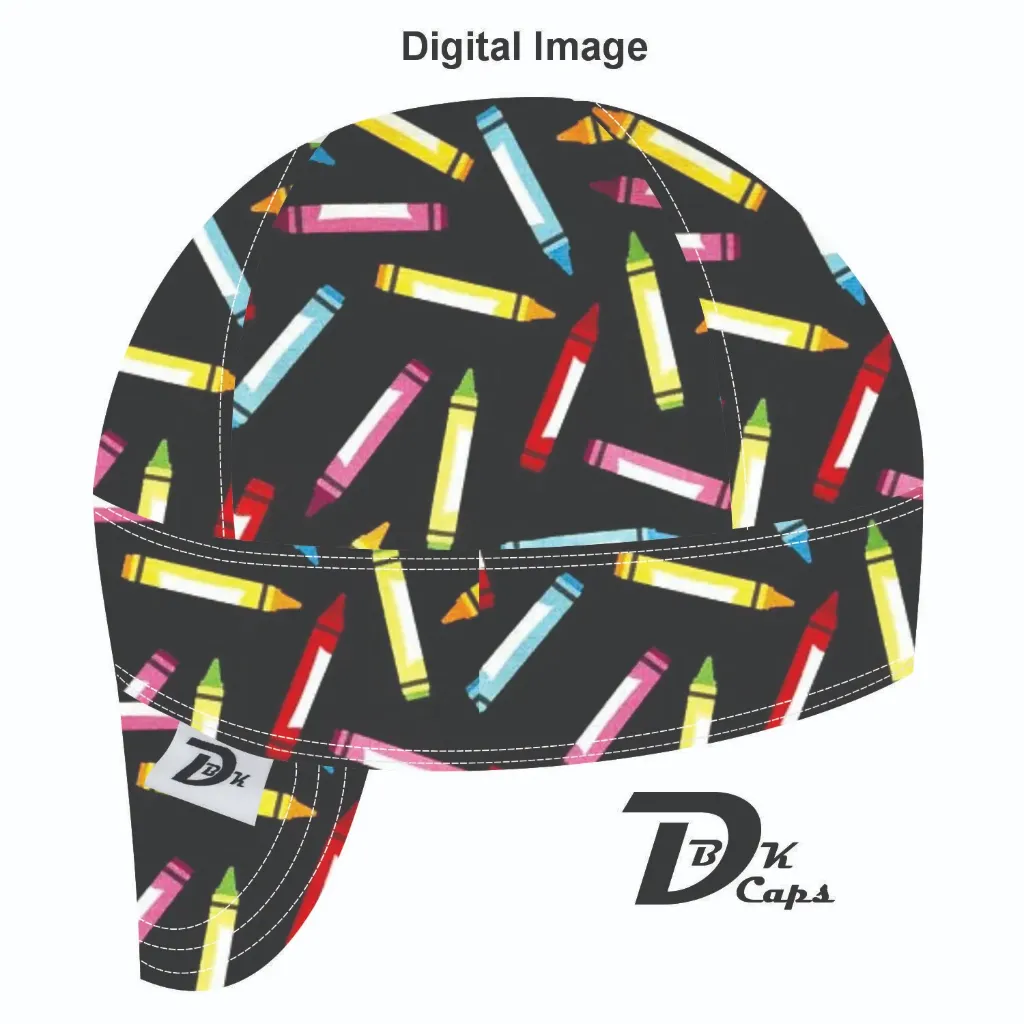 Black Crayon Welding Cap