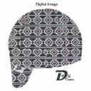 Black Aztec Welding Cap