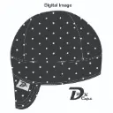Black Aspin Dot Welding Cap