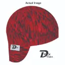 Red Ripple (Dark) Welding Cap