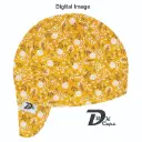 Yellow Woodlands Flower Welding Cap