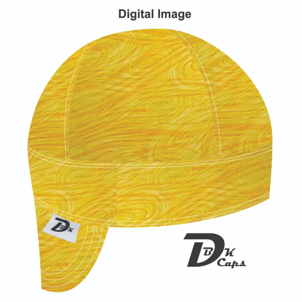 Yellow Whirlpool Blender Welding Cap (6 3/8", Black Liner, No, 7" Standard Length)