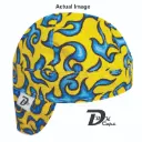 Yellow Blue Flame Welding Cap