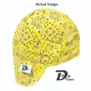Yellow Bandana (Dark) Welding Cap