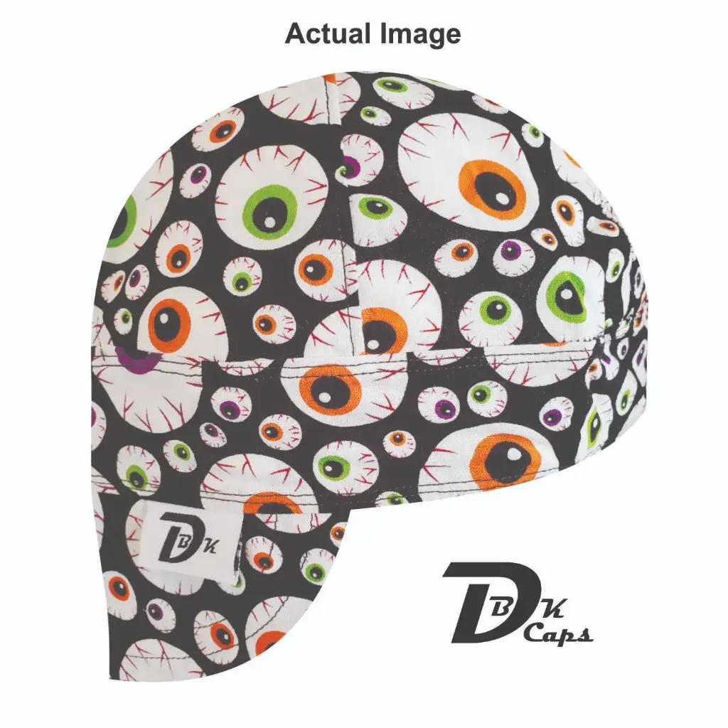 Black Eyeball Welding Cap (6 3/8", Black Liner, No, 7" Standard Length)