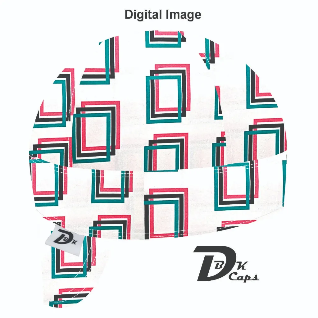 White Triple Rectangle Welding Cap