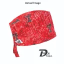 Red Texas Tech Skull-Cap