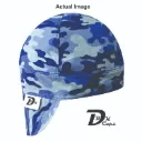 Blue Camo (Light) Welding Cap