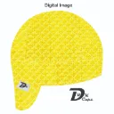Yellow Scalloped Trellis Welding Cap