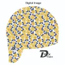 Yellow Marigold Welding Cap