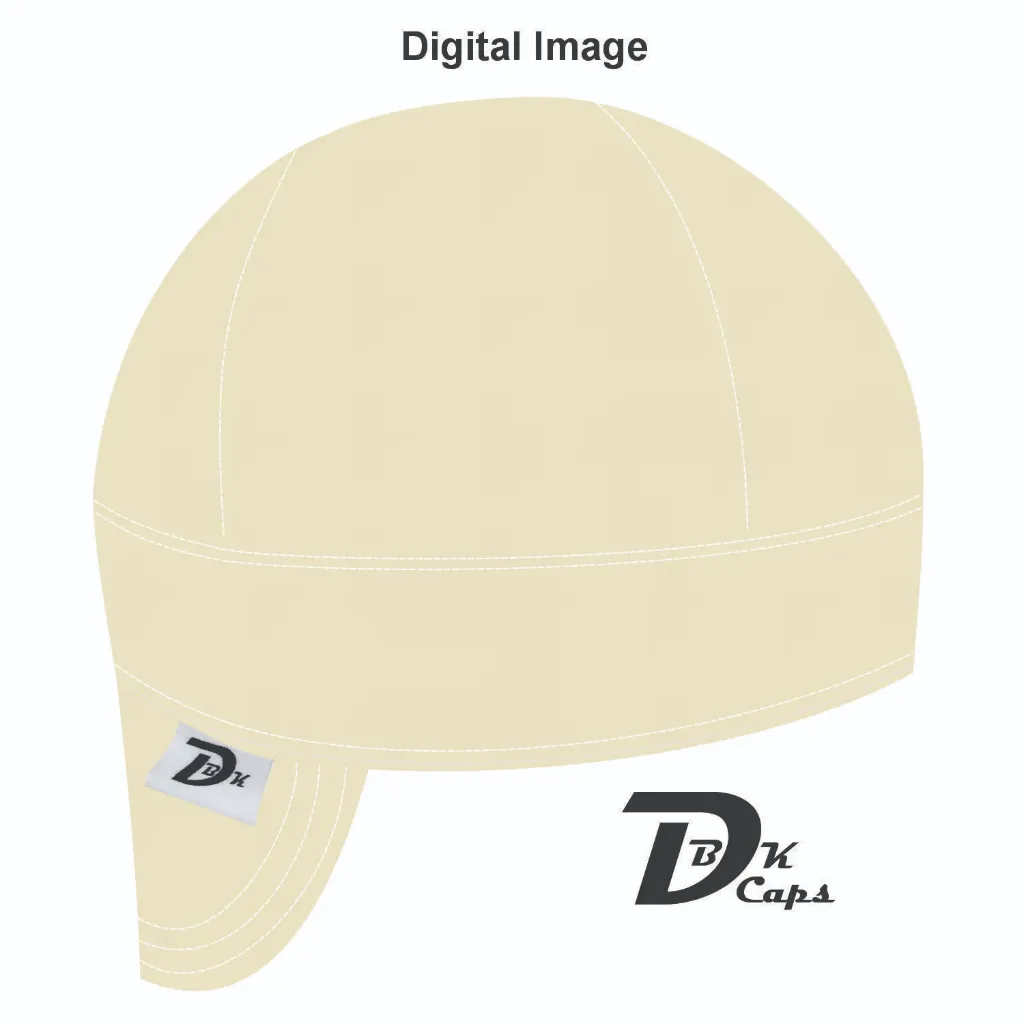 Cream Solid (Dark) Welding Cap
