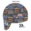 Black Air Force (Camo) Welding Cap