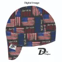 Blue Home of The Brave Welding Cap