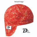 Orange Swirl Welding Cap