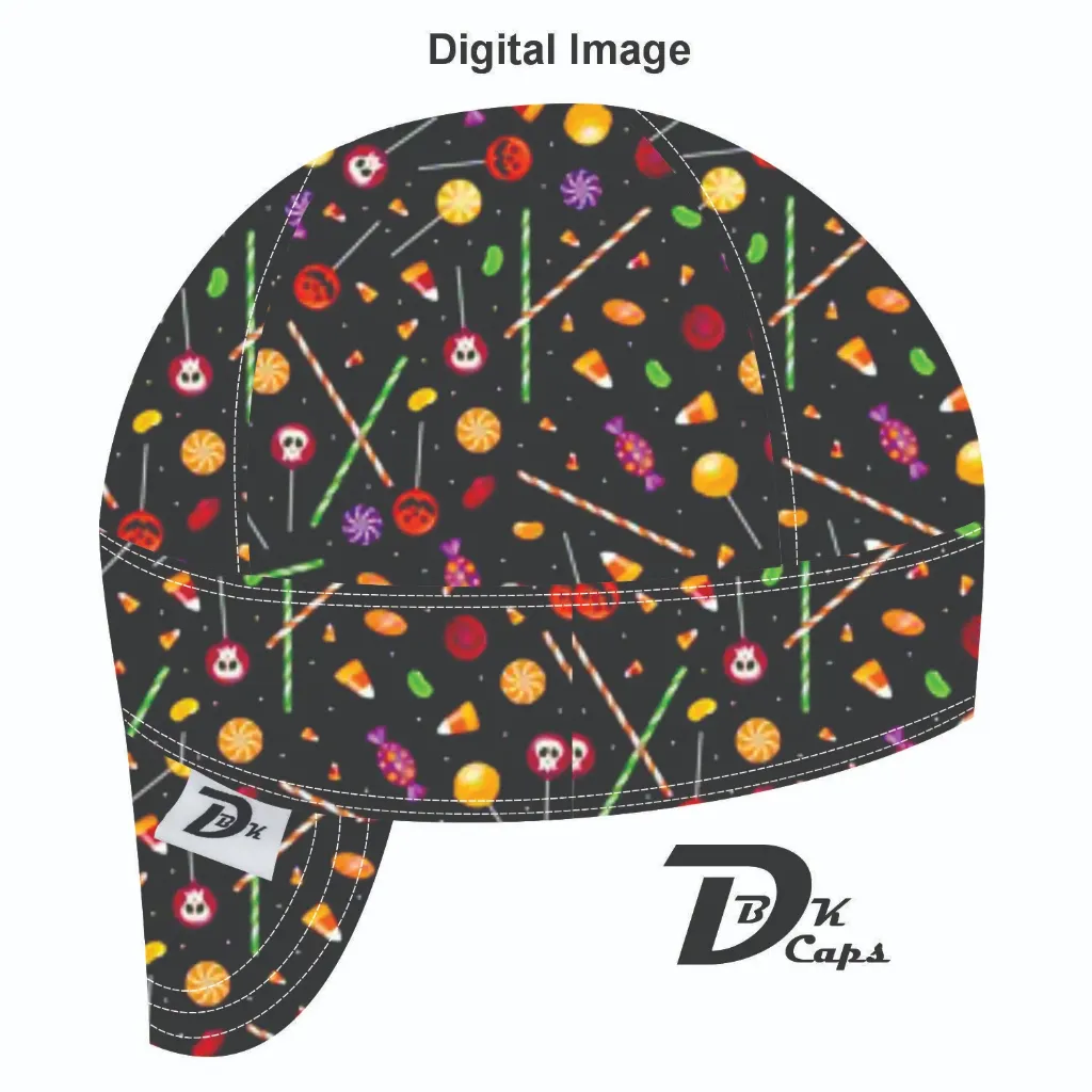 Black Candy Mix Welding Cap (6 3/8", Black Liner, No, 7" Standard Length)