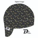 Black Gold Polka Dot Welding Cap