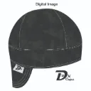 Black Cracked Ice Welding Cap