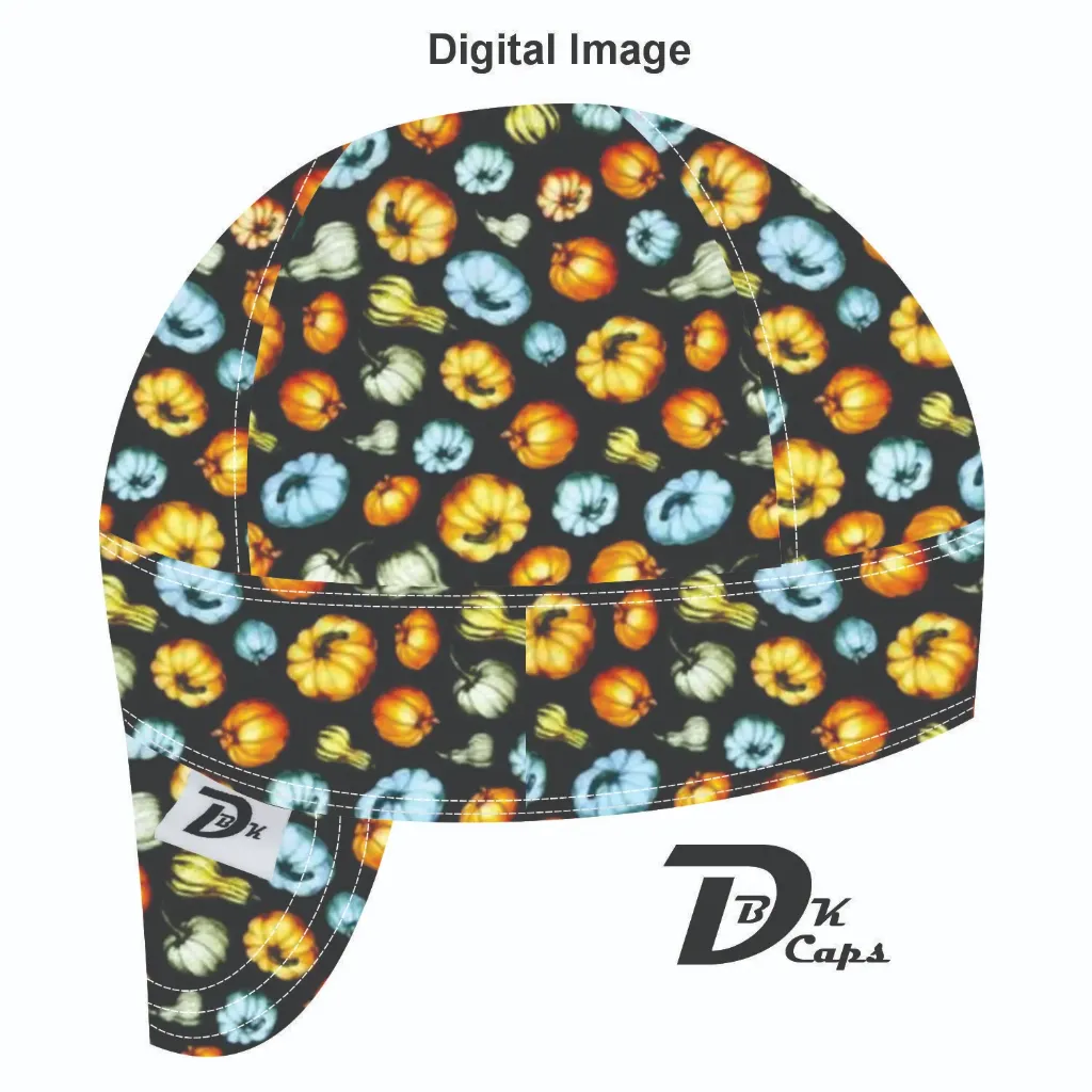 Black Pumpkin Welding Cap