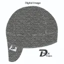 Black Retro Diamond Welding Cap