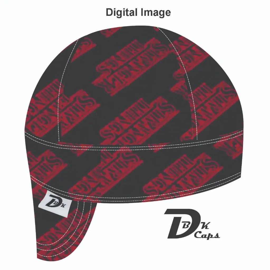 Black Stranger Things Welding Cap
