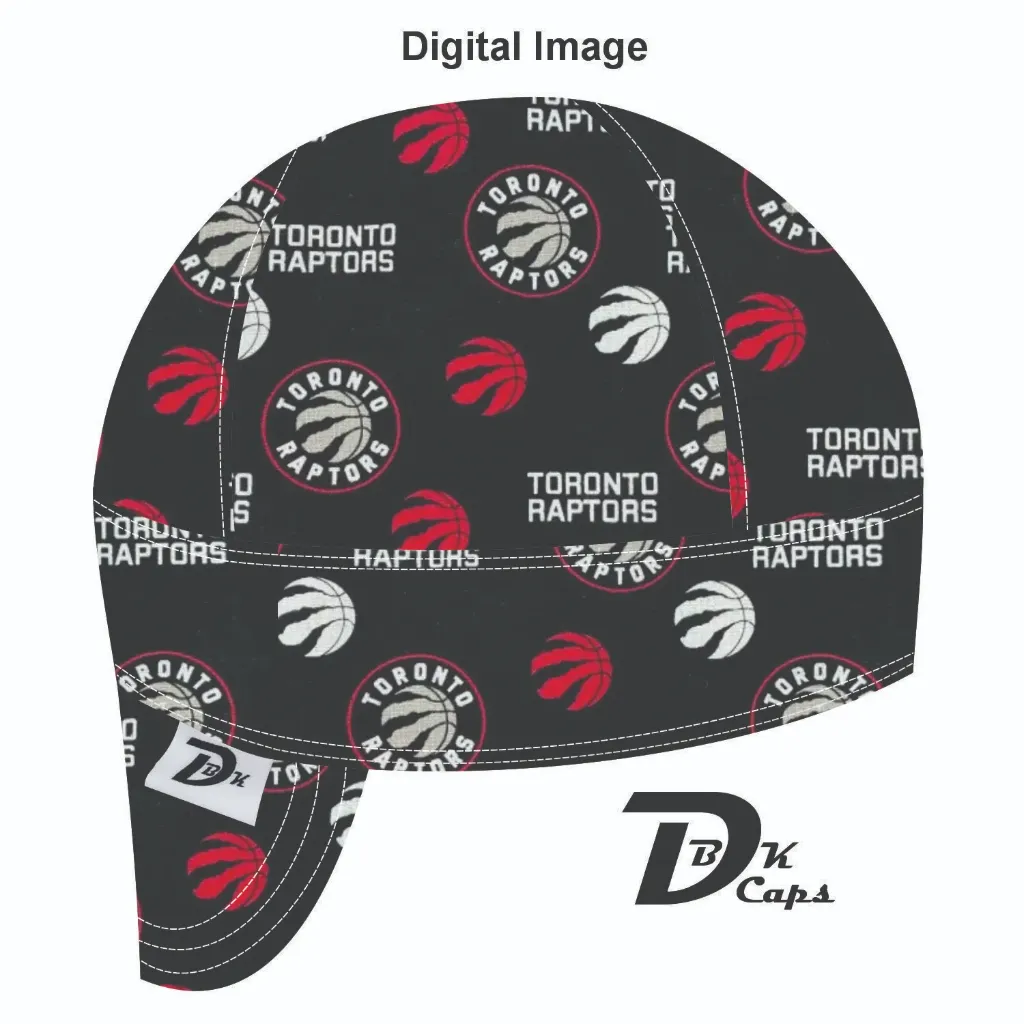 Black Toronto Raptors Logo Welding Cap (6 3/8", Black Liner, No, 7" Standard Length)