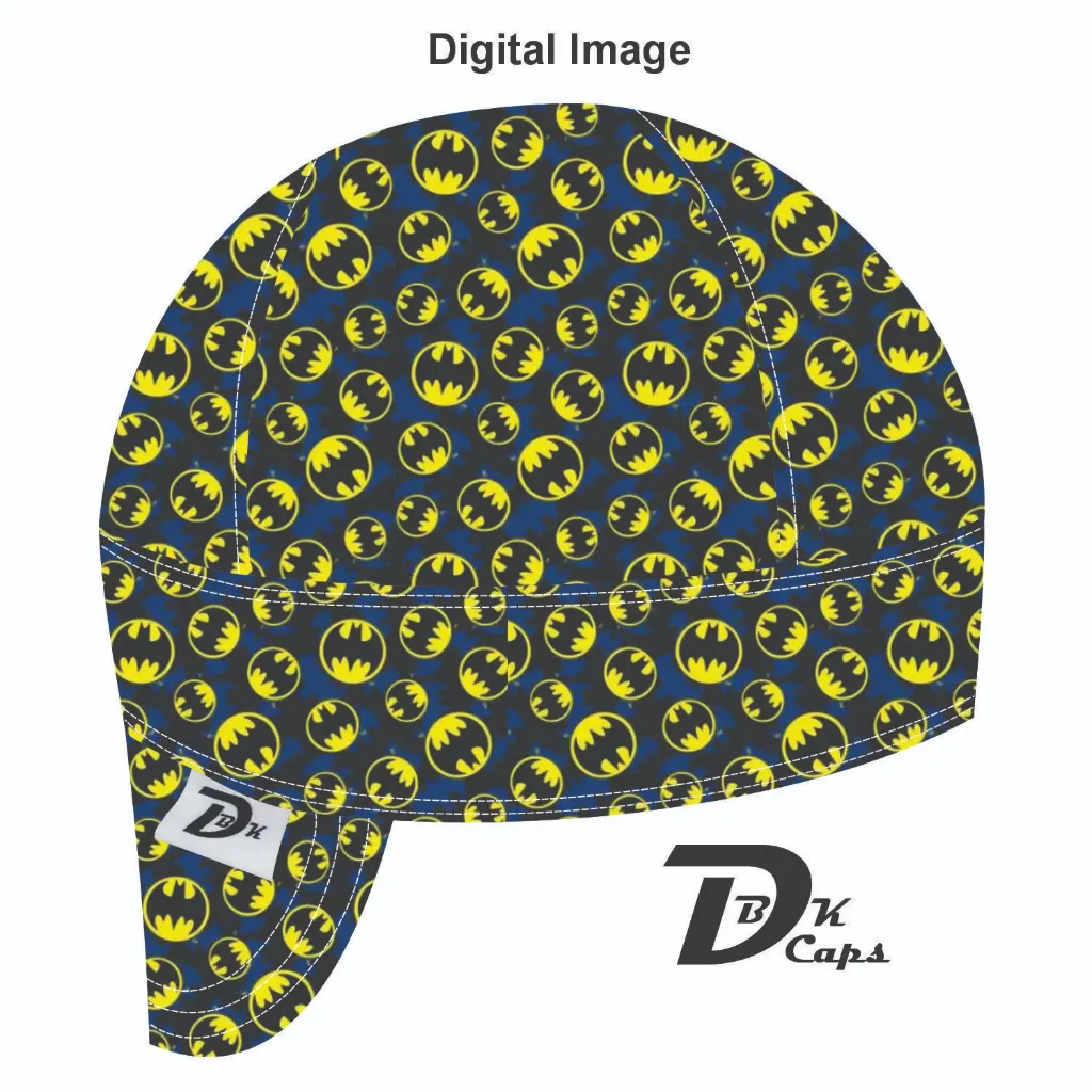 Blue Batman Mini Welding Cap