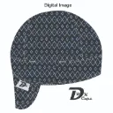 Blue Geometric Welding Cap