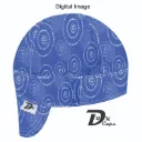 Blue Marina Circles Welding Cap