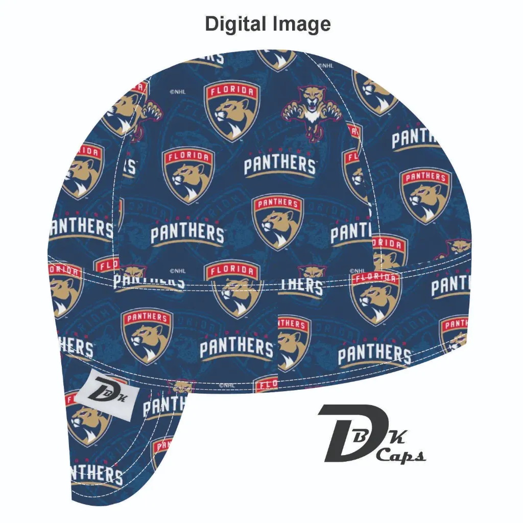 Blue Florida Panthers Welding Cap