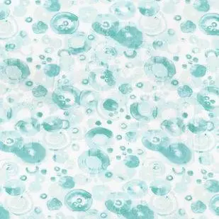 Green Bubble Knit Fabric