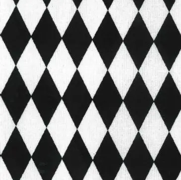 Black Diamond Fabric (1/4 Yard (9" x WOF))