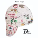 White United States Welding Cap